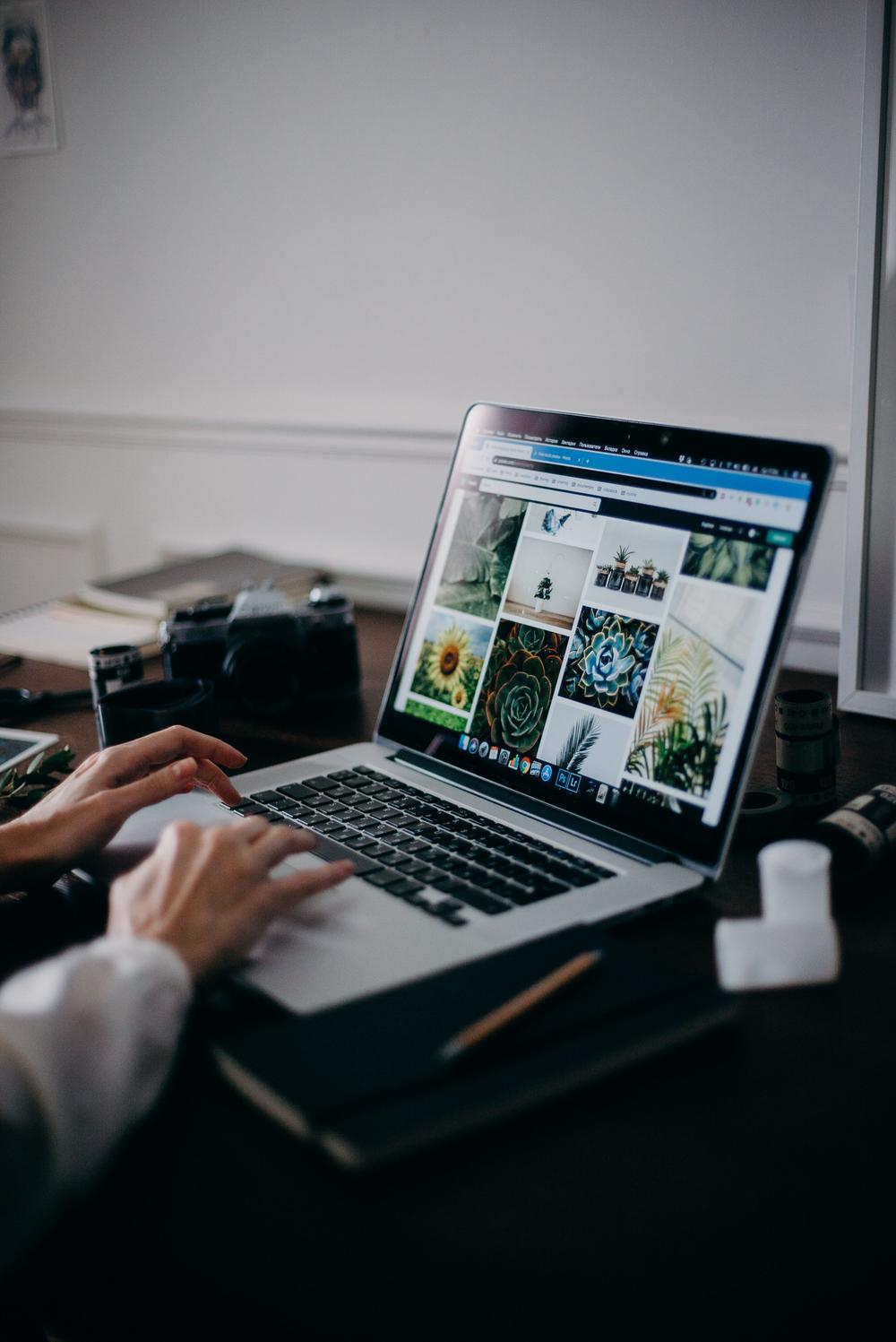 Designing and building a website